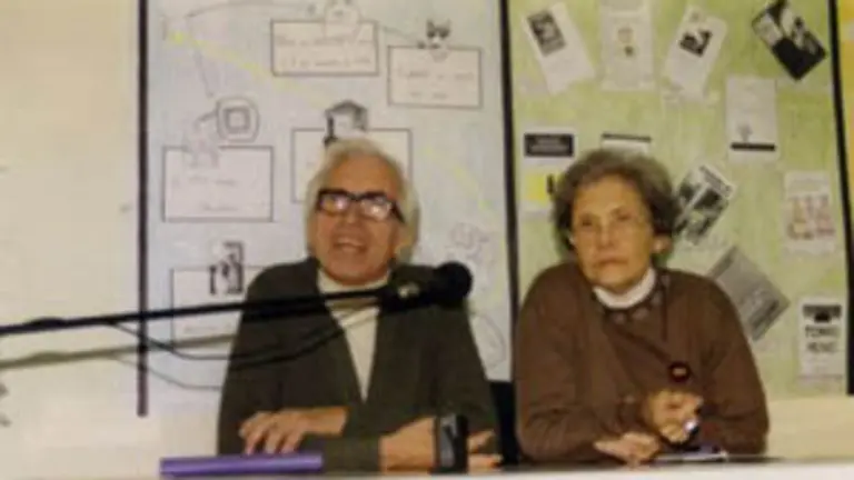  Anisia Miranda, junto a Neira Vilas.