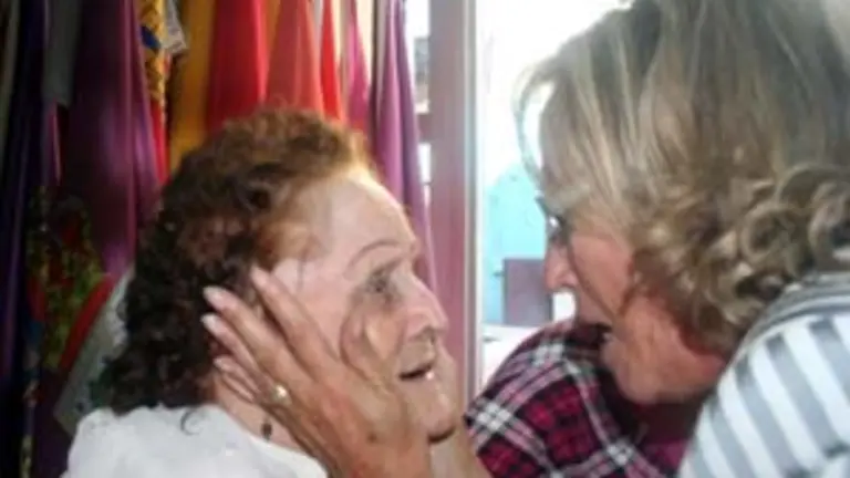  Jimenéz charló con Caridad Saldaña, ‘Señorita de Salamanca’ en 1937.