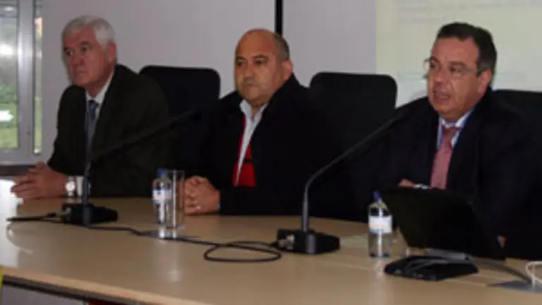  Antonio Aguar&oacute;n, durante su intervenci&oacute;n en el acto inaugural.