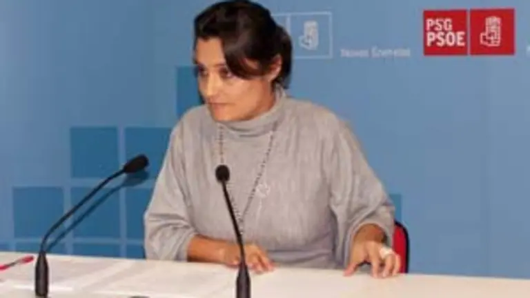  Laura Seara, durante la rueda de prensa en la que ofreci&oacute; los datos sobre este caso.