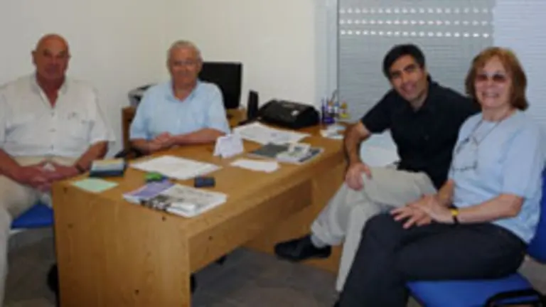  Un momento de la reunión.