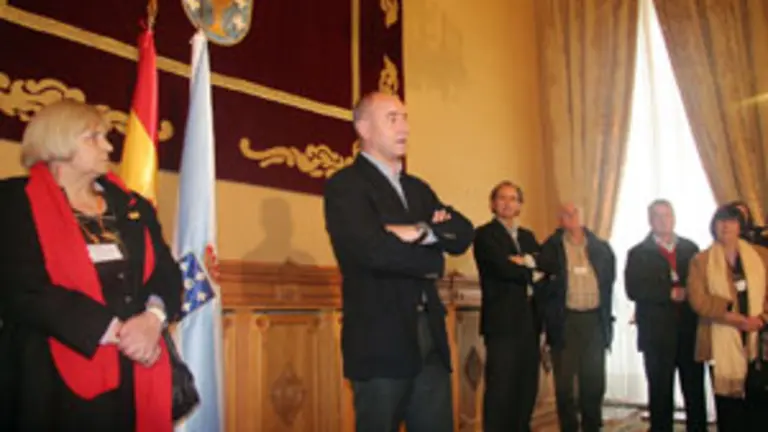 Santiago Camba ofreci&oacute; una recepci&oacute;n a los participantes en Volver &aacute; Terra.