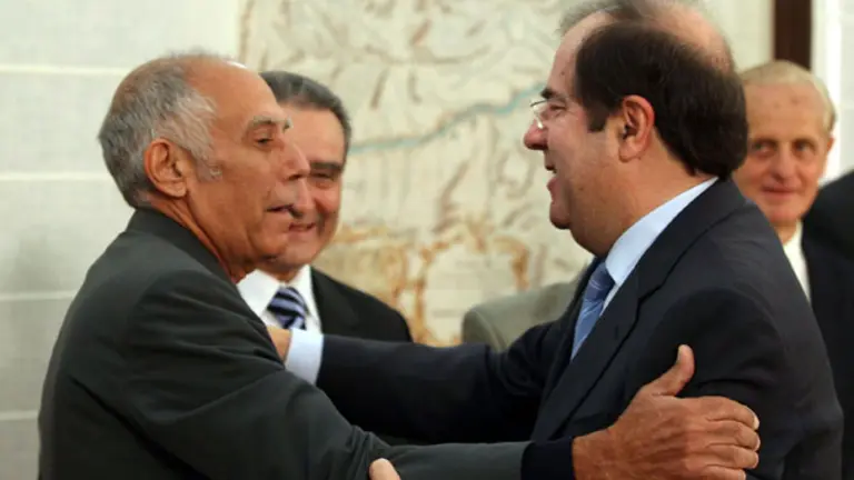 Sergio Rabanillo –en la imagen saludado por el presidente Herrera– será el encargado de moderar una mesa. 