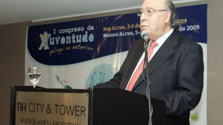  Un momento de la intervenci&oacute;n de Barreiro Fern&aacute;ndez.