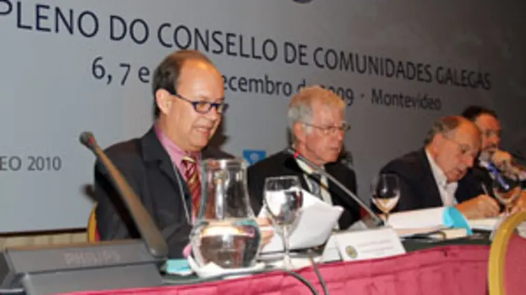  Antonio Pi&ntilde;&oacute;n Mart&iacute;nez, presidente de la Hermandad Gallega de Venezuela.