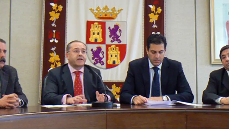 José Luis Bermúdez, Félix Colsa, Alberto Castro y Juan Andrés Blanco. 