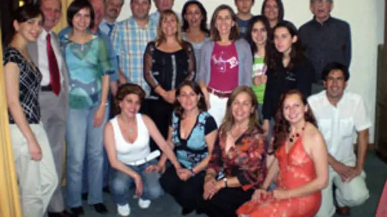 Foto de grupo de los participante en el curso de lengua gallega en Valpara&iacute;so. 