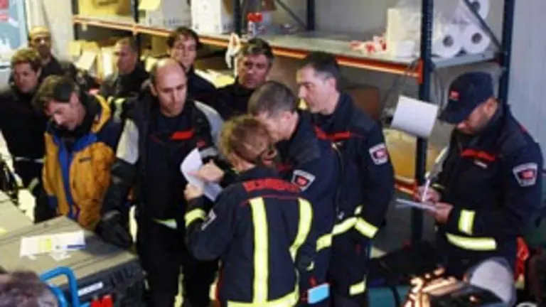  Miembros del Ericam ultiman el dispositivo para viajar a Haití.