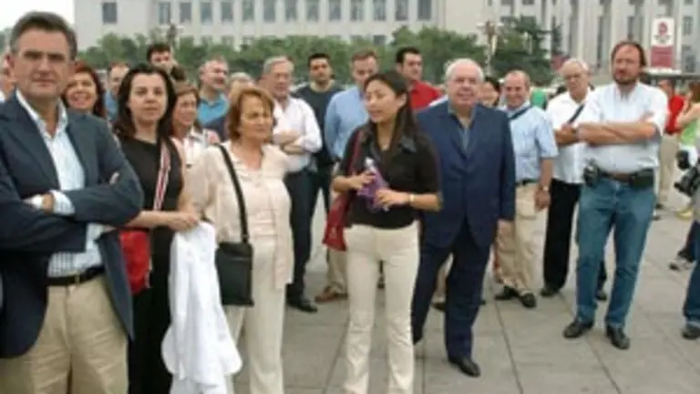  Un viaje institucional del Principado a China, en el que particip&oacute; el l&iacute;der del PP de Asturias, Ovidio S&aacute;nchez.