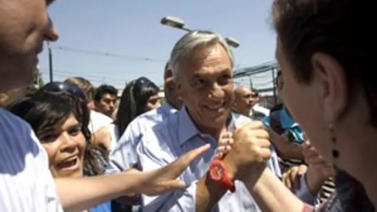  Sebasti&aacute;n Pi&ntilde;era, poco despu&eacute;s de su elecci&oacute;n como presidente de Chile.  