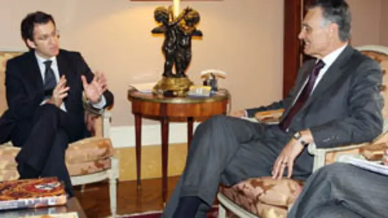  El presidente de la Xunta departi&oacute; con Cavaco Silva, presidente de la Rep&uacute;blica portuguesa.