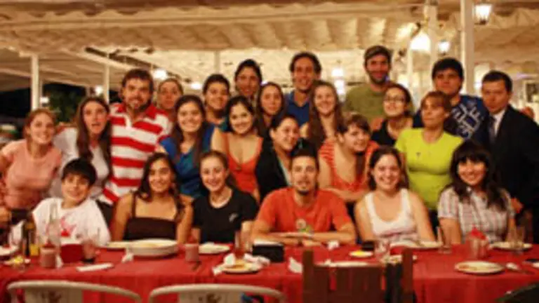  Un grupo de participantes en el seminario de danza impartido por Alexandre Fern&aacute;ndez.