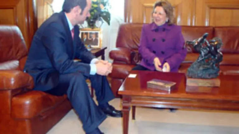  Louz&aacute;n y Echarte, durante el encuentro de la pasada semana.