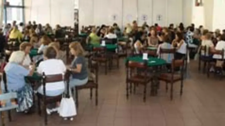  Un momento de la celebraci&oacute;n dedicada a las mujeres en el Centro Asturiano de Buenos Aires.