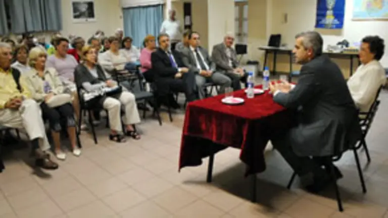  Alejandro L&oacute;pez Dobarro, durante su intervenci&oacute;n.