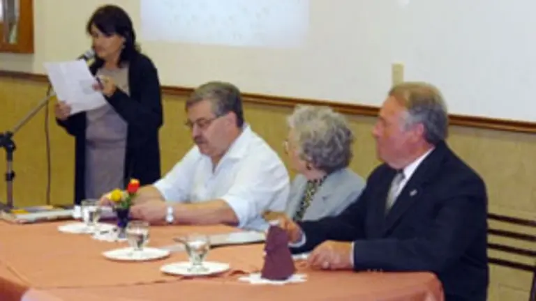  Un momento del acto desarrollado en el Centro Gallego de Rosario.