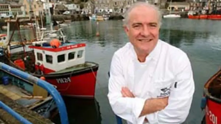 Rick Stein, presentador del programa que servirá para promocionar el Principado entre el mercado anglosajón.