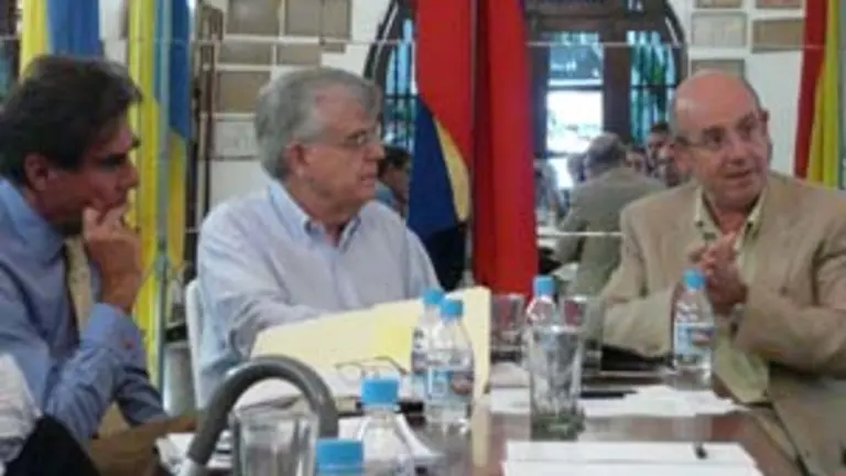  Un momento de la reunión. 