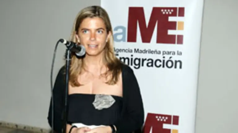 Victoria Cristóbal, durante su última visita a Venezuela.  