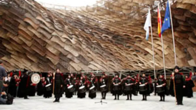  La Real Banda de Gaitas de la Diputaci&oacute;n de Ourense actu&oacute; en el Pabell&oacute;n de Espa&ntilde;a en Shanghai.