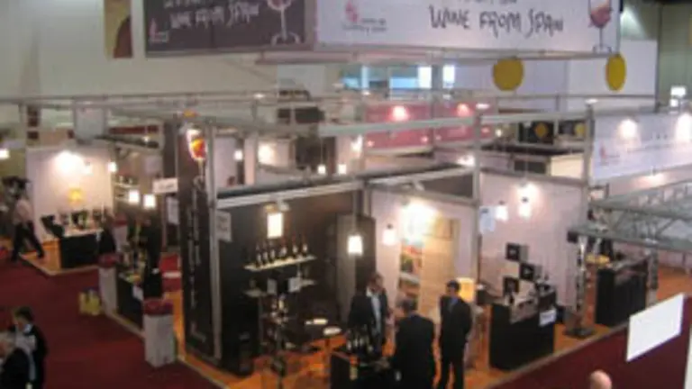  Vista general de la London International Wine & Spirits Fair.