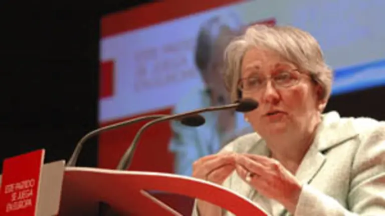  La ex ministra socialista de Asuntos Sociales Matilde Fern&aacute;ndez.