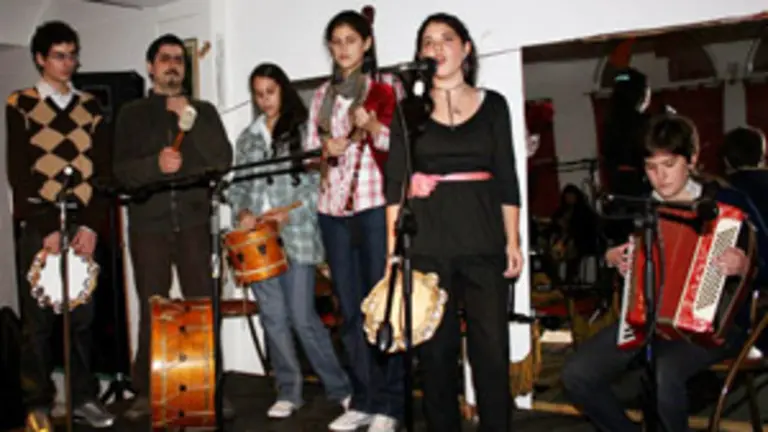  Un momento de una de las actuaciones. 