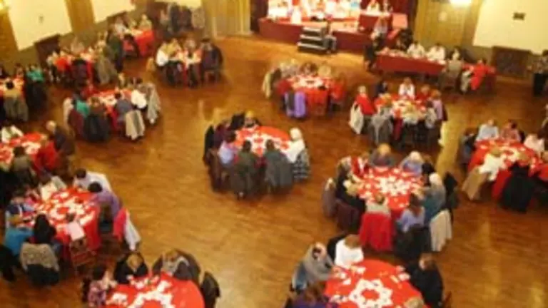 Una imagen del encuentro l&uacute;dico celebrado en el Centro Asturiano de Buenos Aires.  