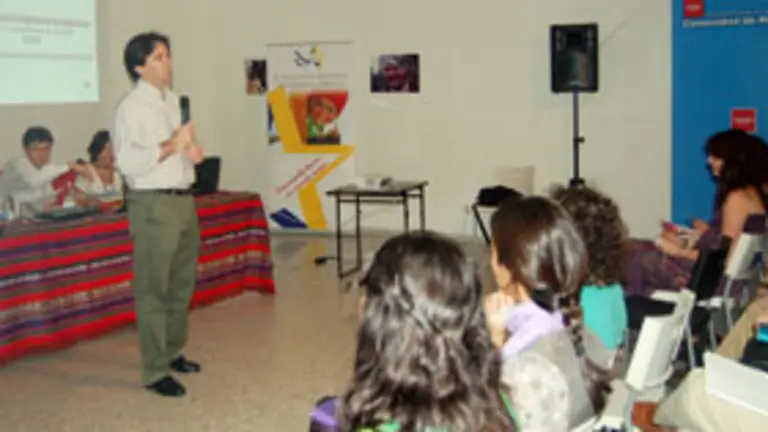 Un momento de la presentación.