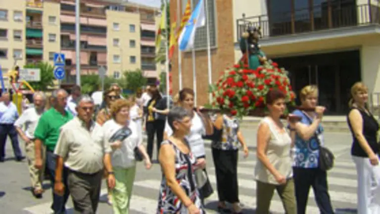  Un momento de la procesi&oacute;n en honor al Ap&oacute;stol.