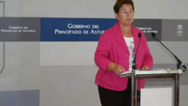  Teresa Ordiz present&oacute; las actividades del D&iacute;a de Asturias en el Exterior en Fidma.