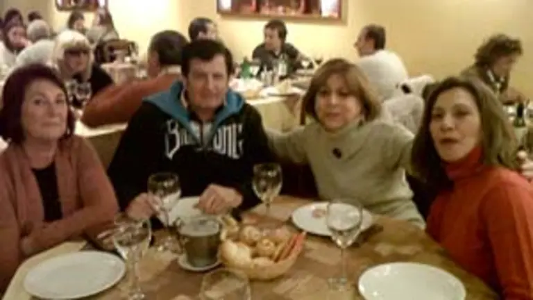  Un momento de la cena compartida por los presidentes de las entidades que agrupan a los andaluces en Argentina.