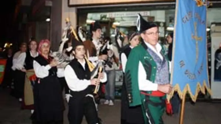  Un momento de la peregrinaci&oacute;n.