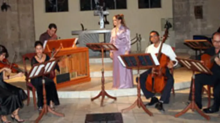  Un momento de la actuación del grupo de música antigua ‘Ars Longa’.