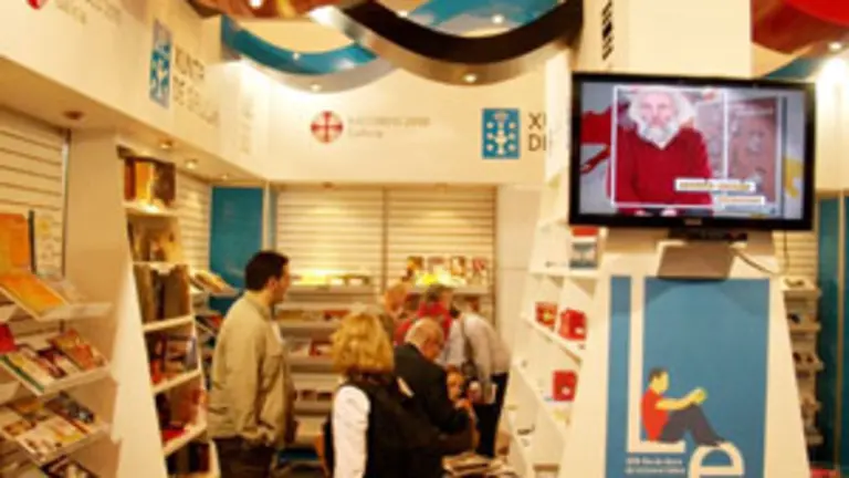  El estand de Galicia en la Feria del Libro de Guadalajara, uno de los eventos m&aacute;s importantes del g&eacute;nero.
