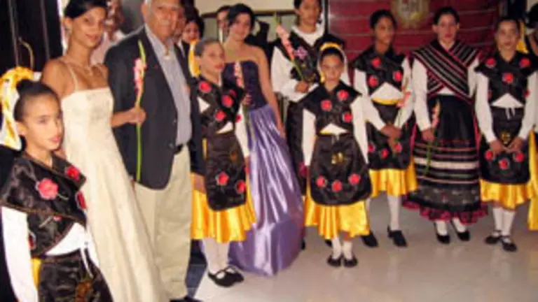 Un momento de la celebración.