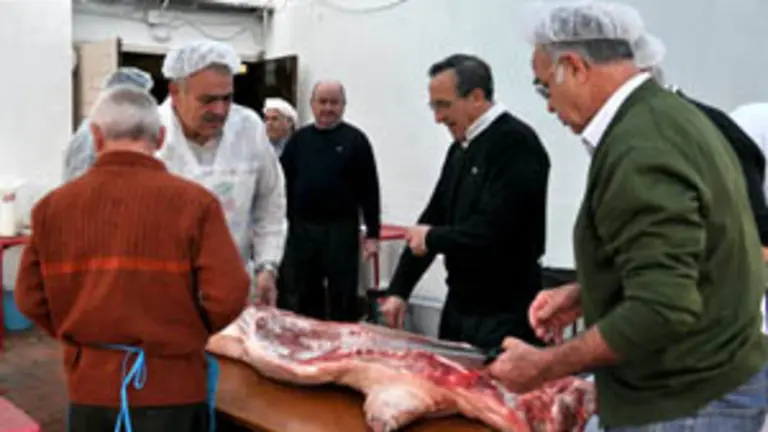 Un momento de la celebración. 