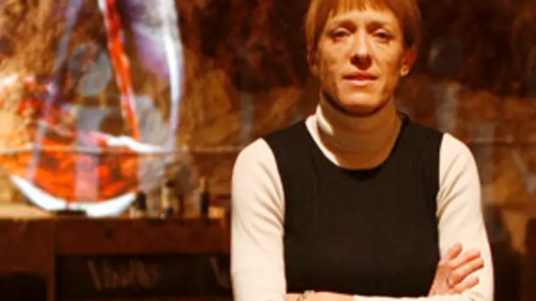  Claudia Möller, en la cava romana convertida en Vinarius Guardería de Vinos.