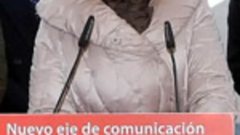 Esperanza Aguirre, en su comparecencia a la salida del hospital.