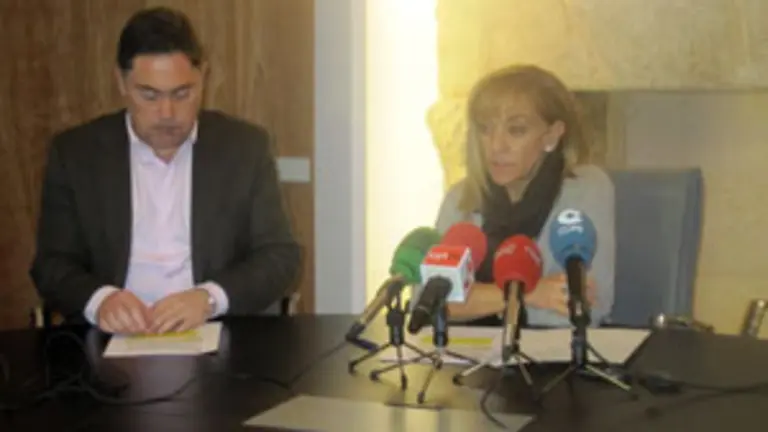  Isabel Carrasco, durante la presentación de informe.