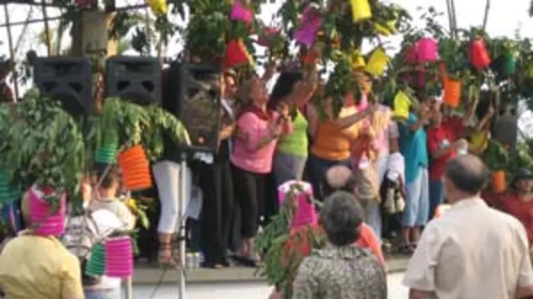  Celanovenses, durante una de las fiestas de &lsquo;A Ramallosa&rsquo; celebrada en la sede campestre de la HGV en Valle Fresco.