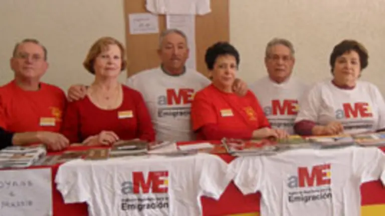 Stand instalado por la Casa de Madrid de Francia.