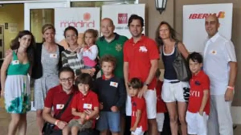 Alguno de los participantes en la celebración.