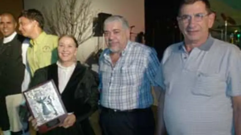  Carlos Luis Ascanio, Carlos Manuel Romero Mocharrafich, Mar&iacute;a R&uacute;a Gonz&aacute;lez de Garc&iacute;a, Manuel Sinde Porto y Francisco Rey Rodr&iacute;guez, presidentes del CGPLC y de la HG Val., respectivamente.