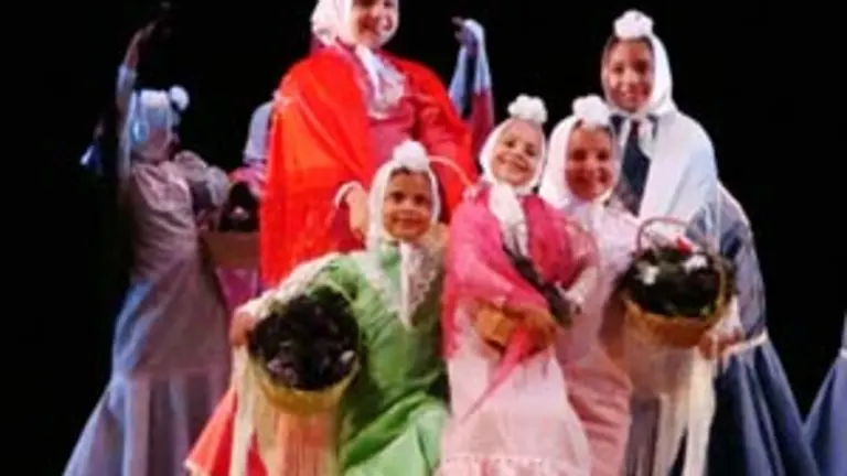 Un momento de la actuación del grupo de baile madrileño.