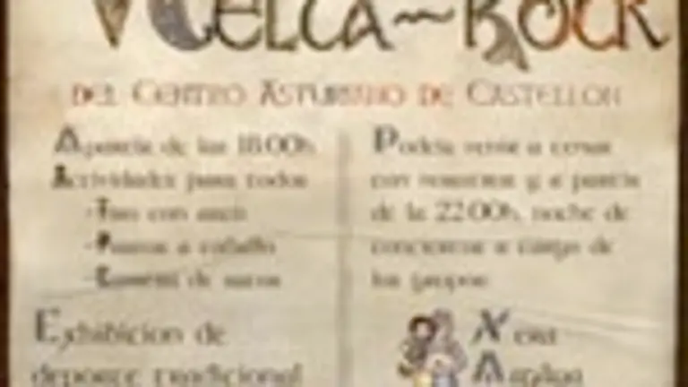  Imagen del cartel del V Festival Celta Rock.