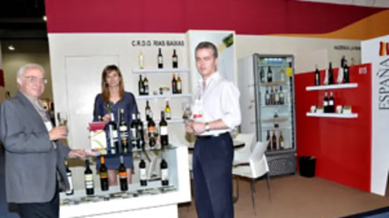  El estand de R&iacute;as Baixas en Alimentaria M&eacute;xico 2011.