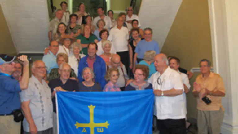  Un momento de la visita al museo.  