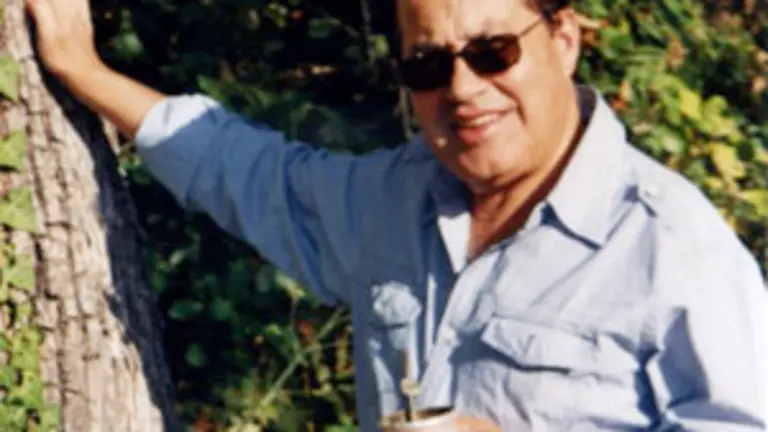 El escritor Isaac Otero. 