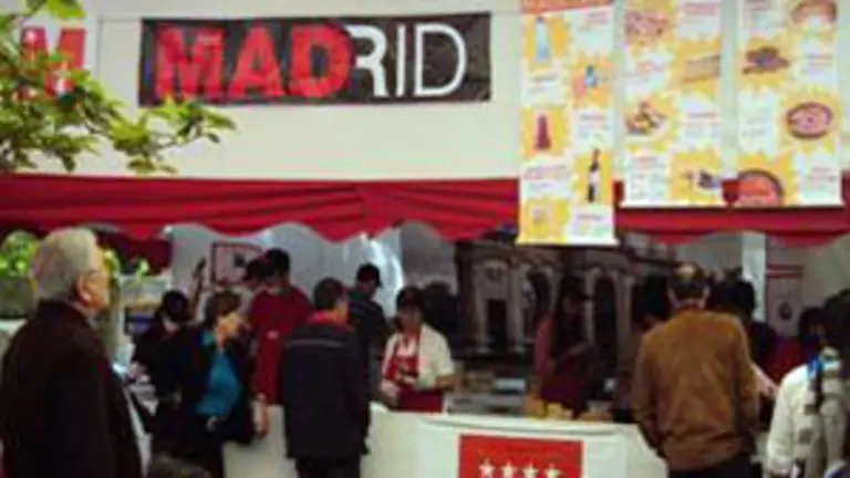  La caseta de Madrid en el festejo.